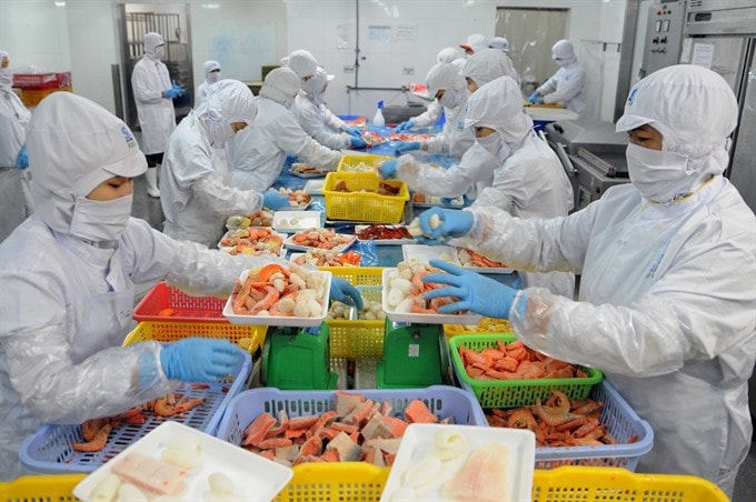 Thị trường rộng lớn với hơn 96 triệu dân là nhân tố để ngành công nghiệp thực phẩm Việt Nam tăng trưởng. (Ảnh minh họa)