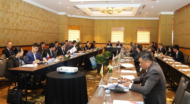 Quang cảnh Hội nghị Tư lệnh Cảnh sát các nước Đông Nam Á (ASEANAPOL) lần thứ 39. Ảnh: CAND