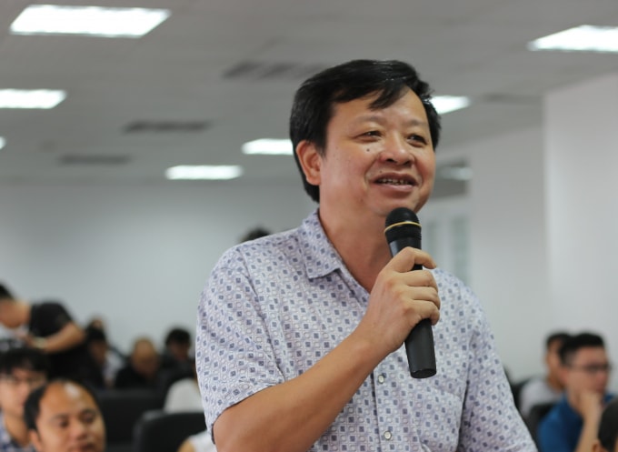 Nhà báo Phạm Văn Thành - Phó Chủ tịch Thường trực HNB Hưng Yên.