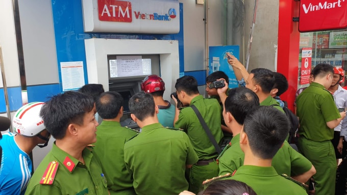 Lực lượng Công an thực nghiệm hiện trường