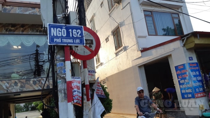 Nhiều diện tích đất nông nghiệp được chuyển đổi thành đất ở (ảnh do người dân cung cấp)