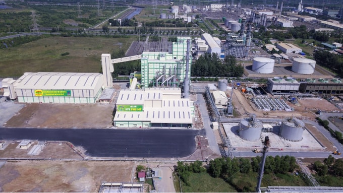 Toàn cảnh Nhà máy NPK Phú Mỹ.