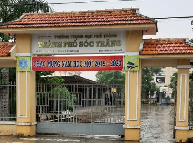 Trường THPT thành phố Sóc Trăng.