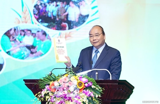 Thủ tướng phát biểu tại Hội nghị. Ảnh: VGP