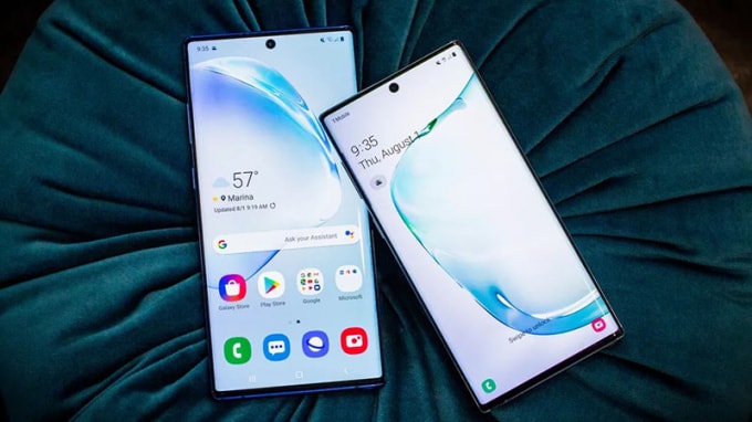 Dòng Galaxy Note 10 đạt được thành công đáng nể.