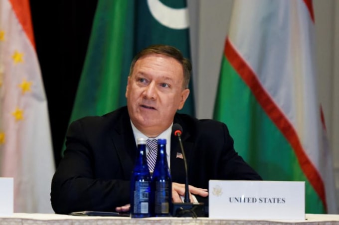 Ngoại trưởng Mỹ Mike Pompeo. Ảnh: Reuters