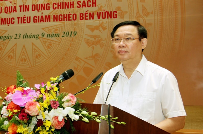 Phó Thủ tướng Vương Đình Huệ phát biểu chỉ đạo tại Hội nghị. Ảnh: VGP