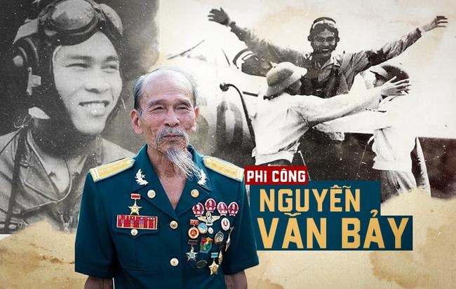 Anh hùng phi công Đại tá Nguyễn Văn Bảy đã trút hơi thở cuối cùng tại BV Quân y 175 sau thời gian nằm viện điều trị đột qụy. Ảnh: TL