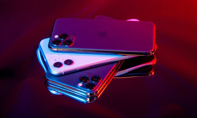 Dòng iPhone 11.