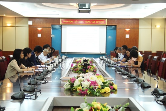 Toàn cảnh buổi họp. Ảnh: PV
