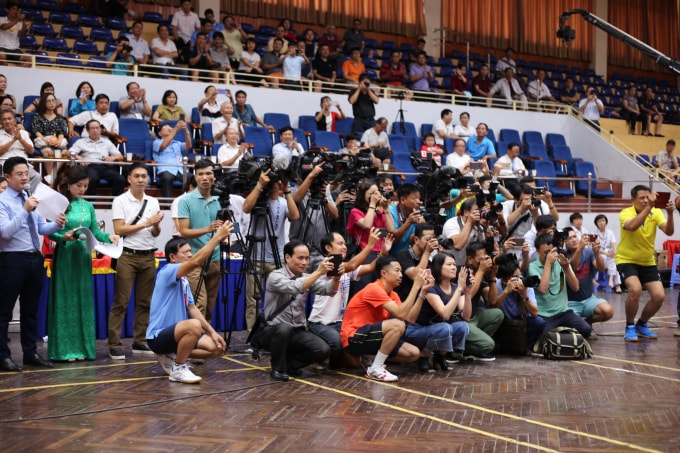 Giới báo chí hào hứng, đồng hành cùng Giải Bóng bàn Cúp HNBVN lần thứ XIII- năm 2019.