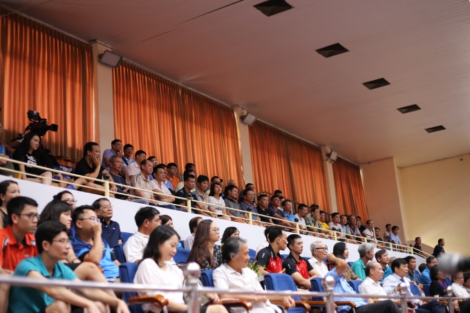 Các vận động viên đều cảm thấy xúc động trước sự quan tâm, cổ vũ của khán giả.