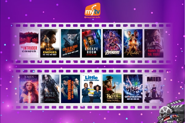 Danh sách 14 bộ phim bom tấn được phát miễn phí trên MyTV.