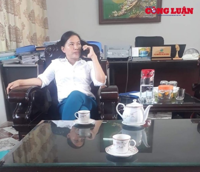 Bà Nguyễn Thị Thu Hằng, Giám đốc Ban quản lý rừng Phòng hộ-Đặc dụng Hà Nội bị đề nghị xử lý kỷ luật cảnh cáo.