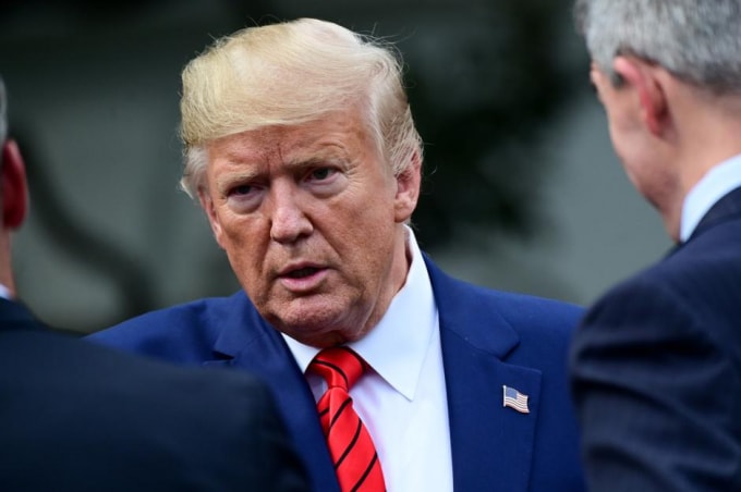 Tổng thống Mỹ Donald Trump. Ảnh: Reuters