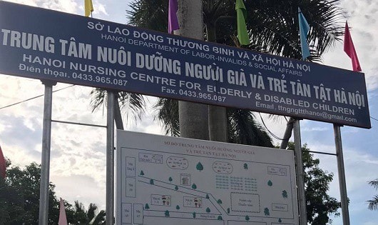 Trung tâm nuôi dưỡng người già và trẻ tàn t‌ật Hà Nội. Ảnh: TL