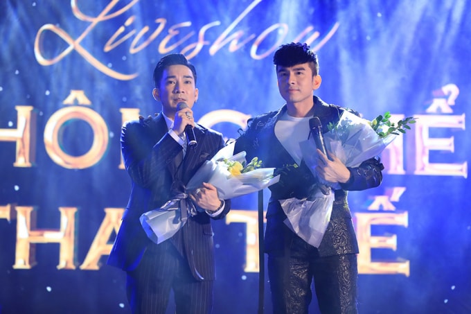 Đan Trường đồng hành cùng Quang Hà ở Liveshow 