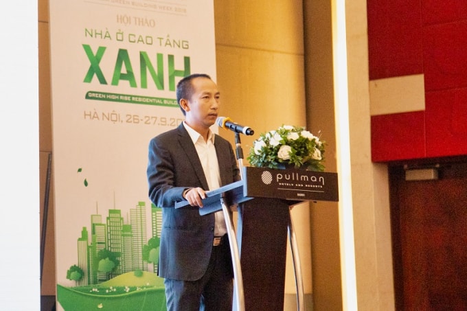 Ông Đỗ Đức Đạt – Chủ tịch HĐQT Tập đoàn Capital House cam kết 100% các dự án cao tầng tiếp theo của tập đoàn sẽ đạt tiêu chuẩn xanh EDGE