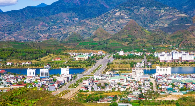 Một góc thành phố Lai Châu (ảnh minh họa)