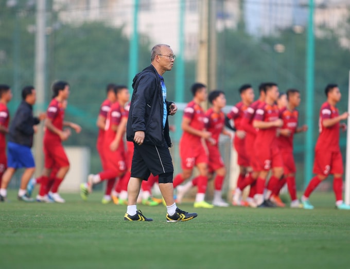 Thầy Park đang khá