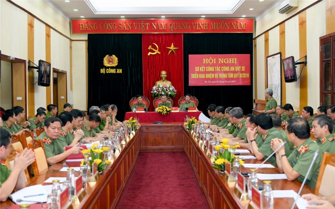 Toàn cảnh Hội nghị. Ảnh: BCA.