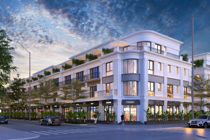 Kiến trúc Tân cổ điển sang trọng, khỏe khoắn của FLC Olympia Lao Cai.