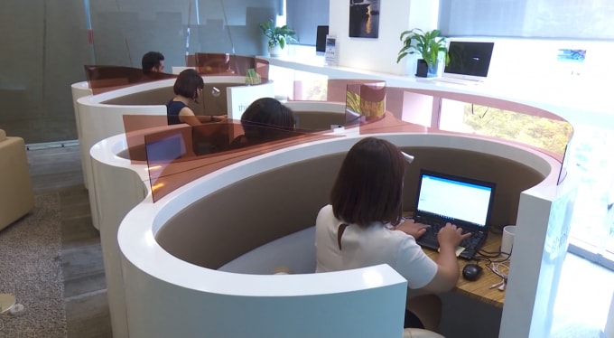 Không gian làm việc chung đang ngày một phát triển