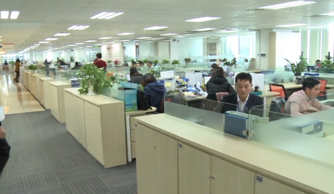 Thị trường văn phòng Hà Nội duy trì công suất trung bình khoảng 93% (Ảnh: Quỳnh Chi)