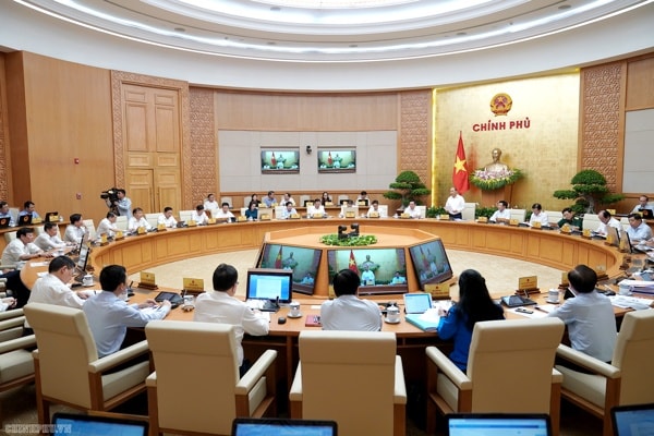 Quang cảnh phiên họp. Ảnh: VGP