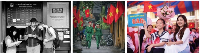Ba bức ảnh được đánh giá cao trong triển lãm ảnh “Một ngày Việt Nam” lần thứ Ba.