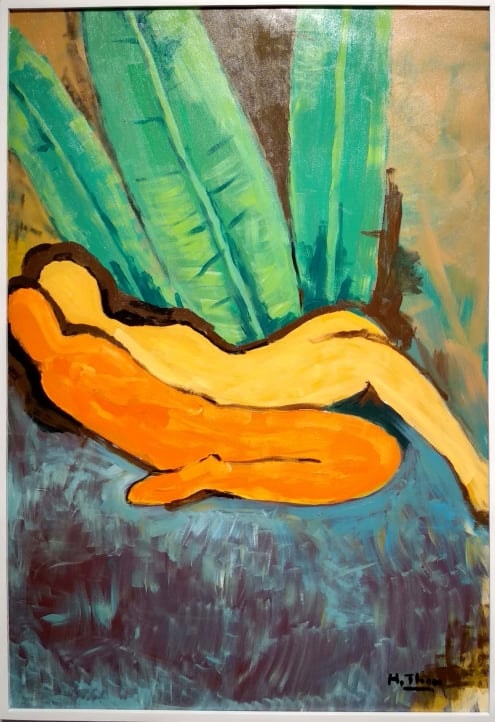Tranh của họa sĩ Phan Văn Thắng.