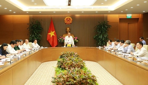 Quang cảnh cuộc họp. Ảnh: VGP