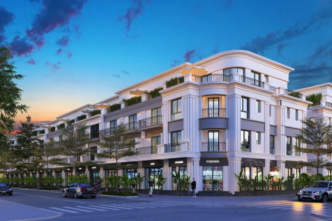 Các căn shophouse tại FLC Olympia Lao Cai tọa lạc tại vị trí đắc địa.