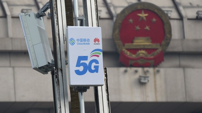 Trạm phát 5G.