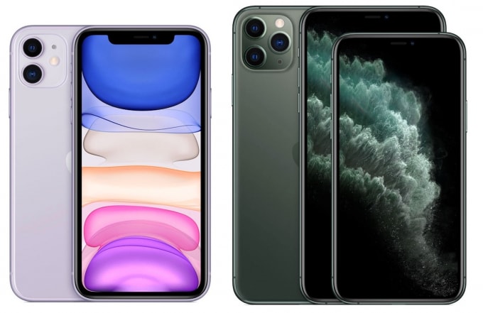 Hai siêu phẩm mới ra mắt của Apple: iPhone 11, iPhone 11 Pro.