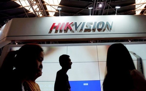 Hikvision- công ty sản xuất thiết bị giám sát hình ảnh của Trung Quốc vừa bị Mỹ liệt vào danh sách đen thương mại. Ảnh: RT