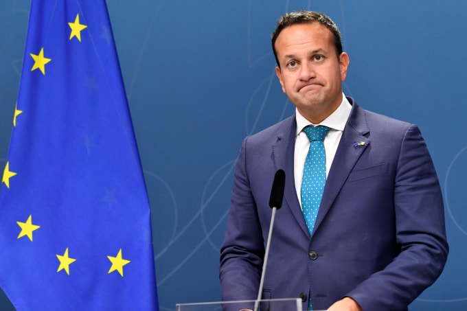Thủ tướng Ai-len Leo Varadkar. Ảnh: Reuters