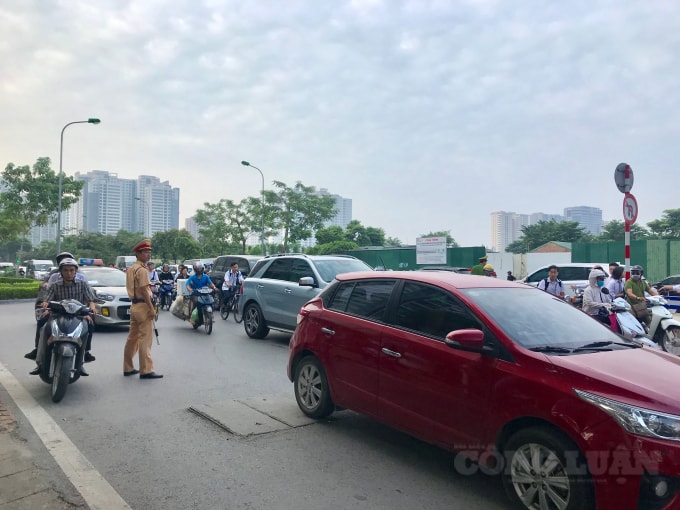 Đảm bảo trật tự, an toàn giao thông phục vụ trận đấu vòng loại World cup giữa Việt Nam - Malaysia (Ảnh minh họa)