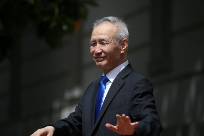 Phó Thủ tướng Trung Quốc Lưu Hạc. Ảnh: Reuters