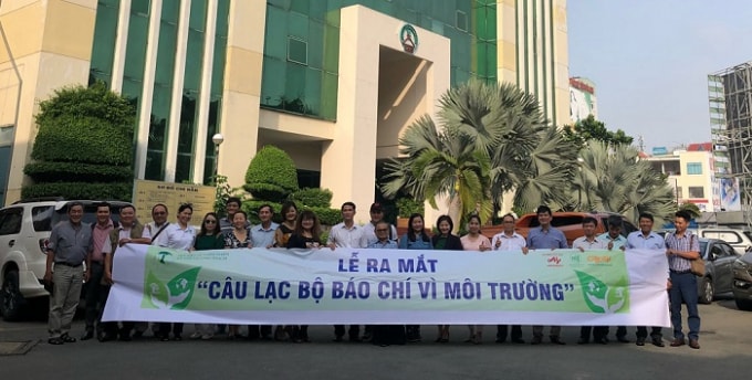 CLB Báo chí vì môi trường ra mắt tại TP Hồ Chí Minh. Ảnh:kinhtedothi.vn