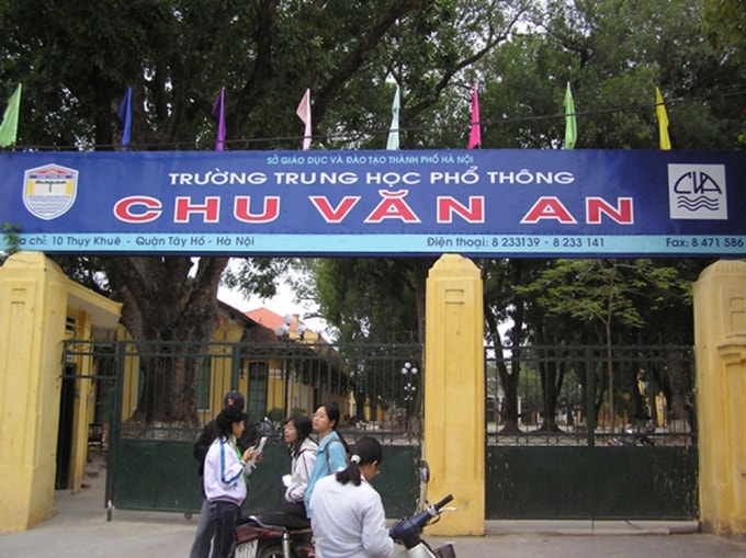 Trường THPT Chu Văn An đang áp dụng triển khai chương trình song bằng.