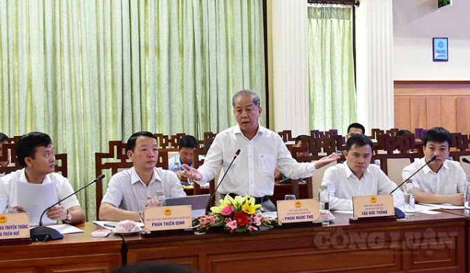 Ông phan Ngọ Thọ, Chủ tịch UBND tỉnh Thừa Thiên Huế chia sẽ cách triển khai mô hình đô thị thông minh.