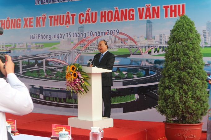 Thủ tướng Nguyễn Xuân Phúc phát biểu tại buổi lễ