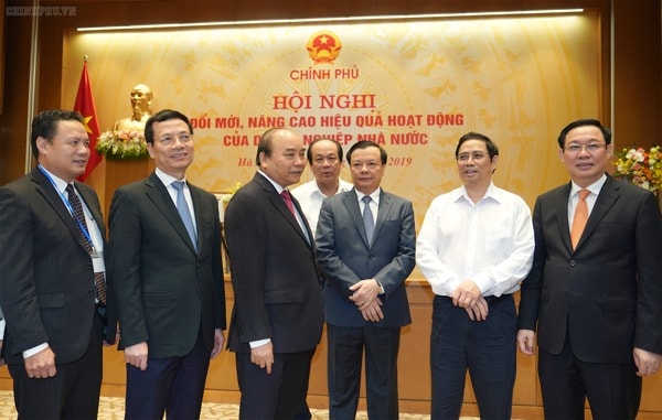 Thủ tướng Nguyễn Xuân Phúc với các đại biểu tham dự Hội nghị. Ảnh: VGP
