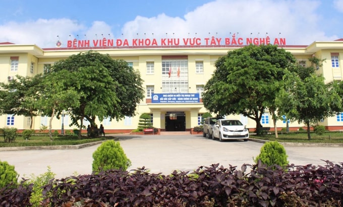 Bệnh viện đa khoa Tây Bắc, nơi xảy ra sự việc