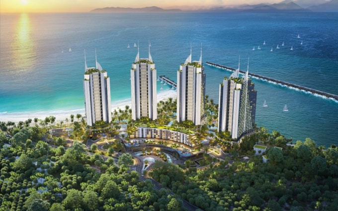 Vùng đất này trở thành điểm đến của những dự án lớn như Sailing Bay Ninh Chữ