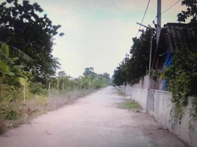 Có một con đường có tên là con đường của tình đoàn kết.