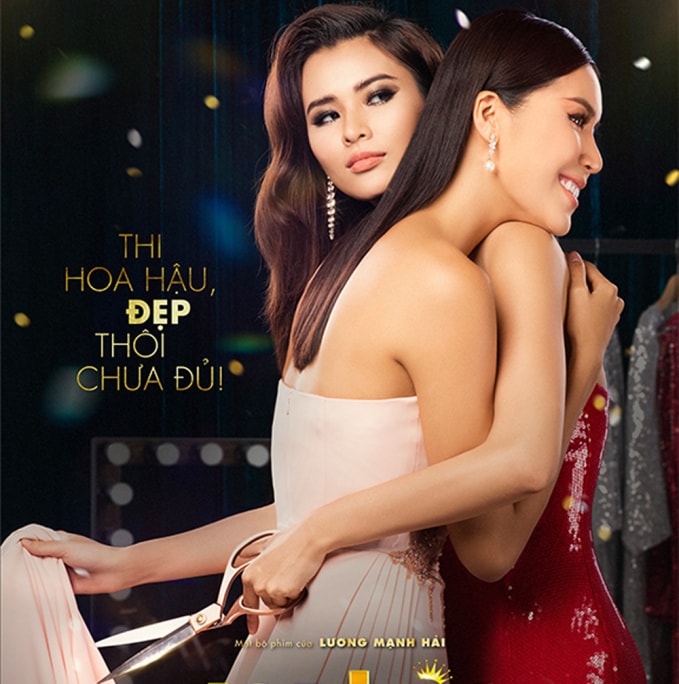 Poster phim Hoa hậu giang hồ. (Ảnh: BTC)