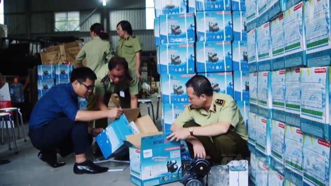 Các lực lượng thị trường tỉnh Phú Thọ quyết liệt xử lí những trường hợp vi phạm.