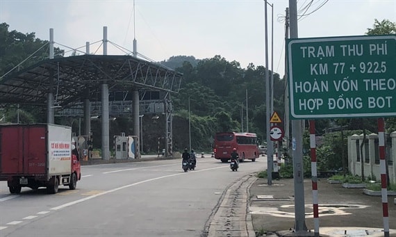 Thu phí trở lại trạm BOT Bờ Đậu tại Km77+922,5 trên Quốc lộ 3 sau hai năm đình hoãn (Ảnh: TL)